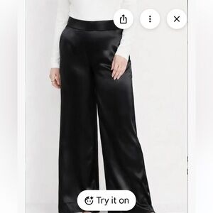 Old Navy Elegant Black Wide-Leg Pants